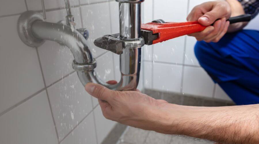 Gas tankless water heater installation in Belfry, MT